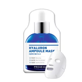 Hyaluron Ampoule Mitrinošā Maska ​​(1gab)