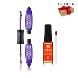 Rejuvi Eyelash Revitalizer + L'oreal False Lash X Fiber Mascara