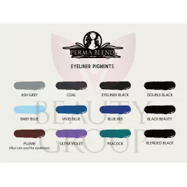 Perma Blend eyeliner pigments 15ml.