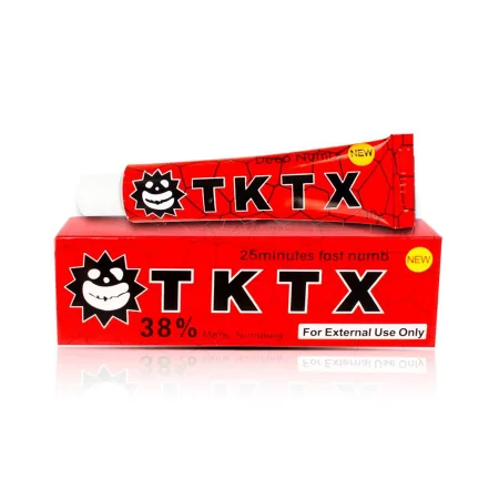 TKTX RED Tattoo Anesthetic Cream 10 g. TKTX RED Tattoo Anesthetic Cream 10 g.