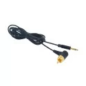 Контактный кабель RCA с наконечником 3,5мм (1,8м)