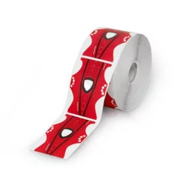 Silcare Nail Forms DS05 Red Double-Sided