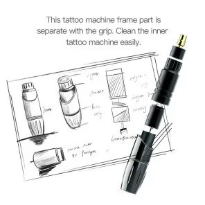 tattoo machine black