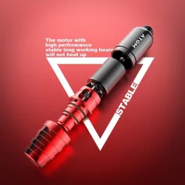 Mast Atom M4 Rotējošs Tetovēšanas Rokturis (Melns)