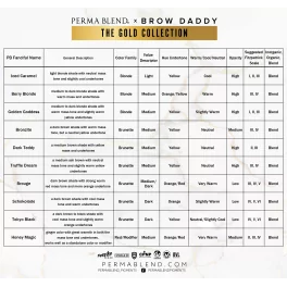 Perma Blend BROW DADDY Uzacu pigmenti (15ml)