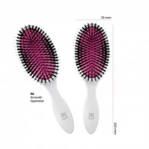 ILU Hair Brush With Vegan Bristles And Ballpoint Pins