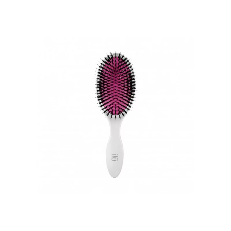 ILU Hair Brush With Vegan Bristles And Ballpoint Pins
