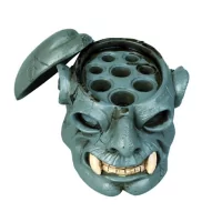 Skull Tattoo Ink Cap Cup Holder
