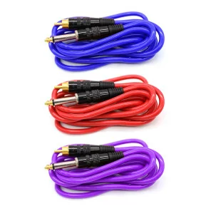 RCA 1,8m Cord ( Blue/ Red/ Purple)