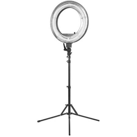 Gredzena lampa 18" 55W dienasgaismas spuldze ar statīvu