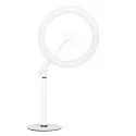 LED gredzenu lampa 10" 8W ar turētāju tālrunim