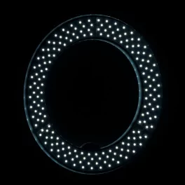 LED gredzenu lampa 10" 8W ar turētāju tālrunim