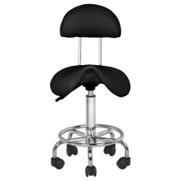 Kosmetoloģijas krēsls 6001 Melns