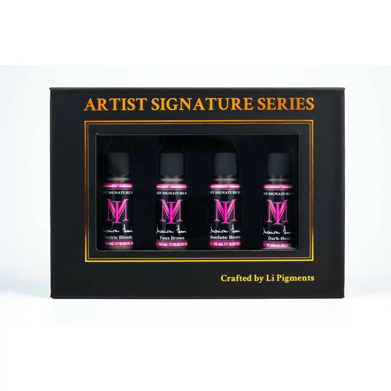 Monica Ivani Signaturte Series Набор пигментов для бровей Li Pigments
