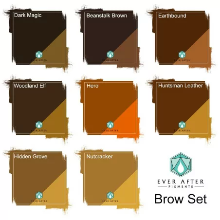 Ever After Eyebrow Pigment Set (8x15ml)