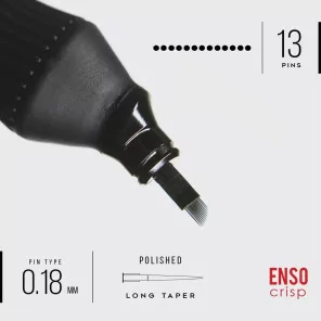 ENSO Crisp Microblades Angled cietas adatas 0.18mm (1gab)