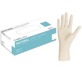 Unigloves Dabīgie lateksa cimdi bez pūdera (S/M/L)
