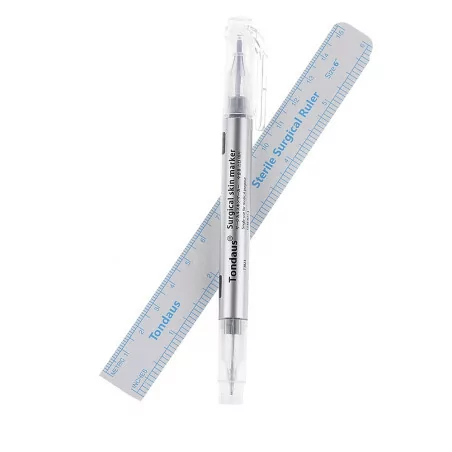 Tondaus Surgical Doublesided Skin Marker PMU With Ruler T3023