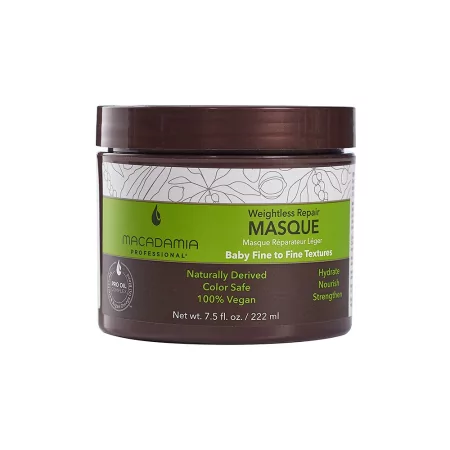 Macadamia Professional Weightless Atjaunojoša matu maska (222ml) Macadamia Professional Weightless Atjaunojoša matu maska (222ml)