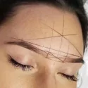Handheld Bow PMU And Microblading Eyebrow Mapping String