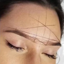 Handheld Bow PMU And Microblading Eyebrow Mapping String