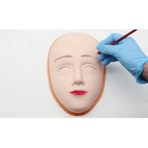 3D резиновая головная маска с открытыми глазами