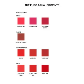 Li Pigments Aqua Lips pigments (15ml) REACH 2022 Approved