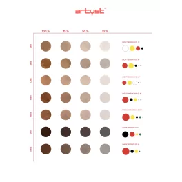Artyst Eyebrow Pigments