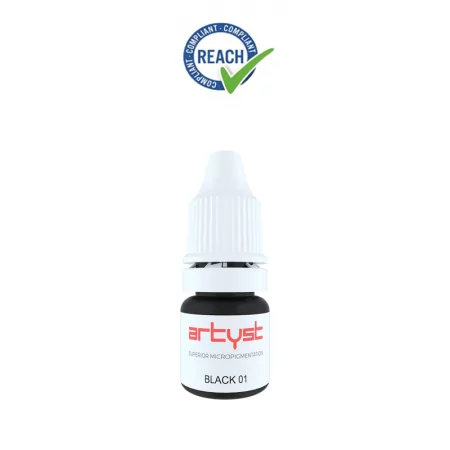 Artyst Eyeliner Black 01 (10ml) REACH 2022 Approved Artyst Eyeliner Black 01 (10ml) REACH 2022 Approved