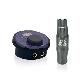 Skin Monarch DUKE Tattoo Power Supply (Pink/ Mint/ Grey)