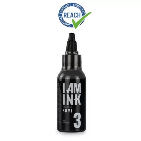 I Am Ink First Generation 3 Sumi (50ml) REACH 2022 Approved