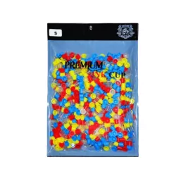 Premium колпачки для чернил желтый / прозрачный (S-M-L) 100шт.