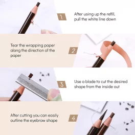 Bella brown eyebrow pencil