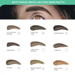 Biotic Phocea Airless Line ICONIC Brow Palette (10x5ml)
