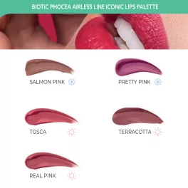 Biotic Phocea Airless Line ICONIC Lips Palette (6x5ml)