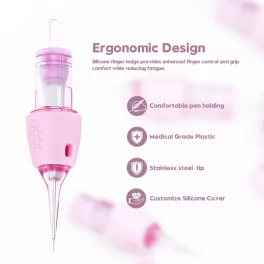 Biomaser Permanent Makeup Cartridge Needles | Thunderload Power Pink