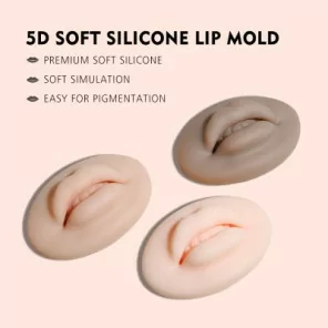 5D Soft Silicone Lip Mold (1pcs)