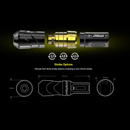 Spektra Flux Max Golden Stealth With Power Bolt II Machine