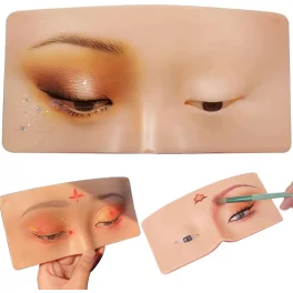 Silicone Face to Practice Makeup
