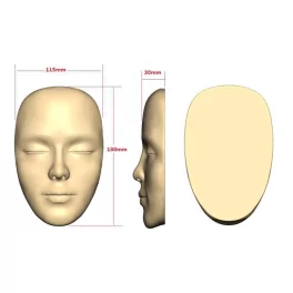 3D Realistic Silicone Face For PMU