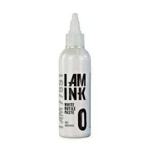 I AM Ink First Generation 0 White Rutile Paste (50ml/100ml/200ml) REACH 2022 Approved