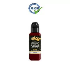 Kuro Sumi Imperial Clay Red Пигмент (22мл) REACH 2022 Approved