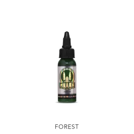Dynamic Tattoo Ink Viking Line Зеленый оттенки (30/120/240ml) REACH 2022 Approved