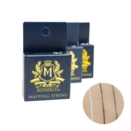 Pre-Inked string for brow mapping