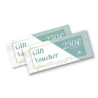 250 € gift voucher for 232,5 €