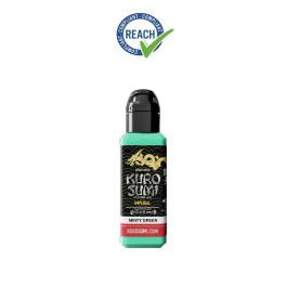 Kuro Sumi Imperial Minty Green Pigments (22ml/44ml) REACH 2022 Approved