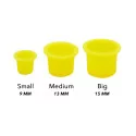Tattoo ink black cups (100pc.)