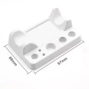 Silicone Machine Pen And Ink Cup Holder (White)