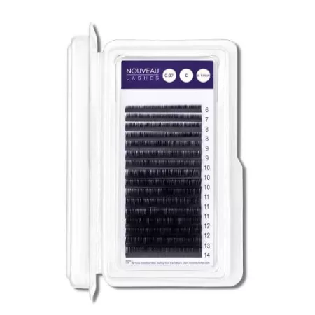 Nouveau Lashes D Curl 0.10 Skropstu Pieaudzēšana