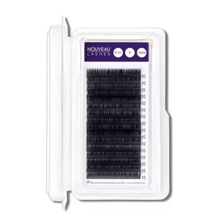 Nouveau Lashes Lash Extensions C Curl 0.15 Black Nouveau Lashes Lash Extensions C Curl 0.15 Black